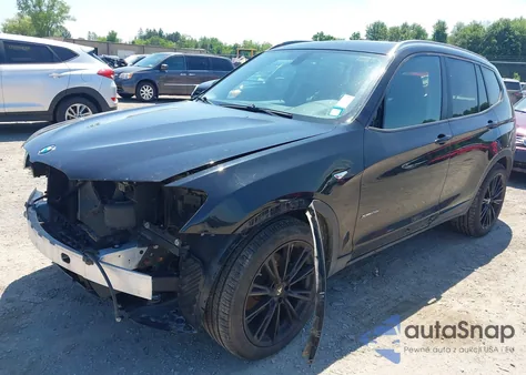 2017 BMW X3 xDrive28I from USA, damaged, VIN 5UXWX9C39H0T23800